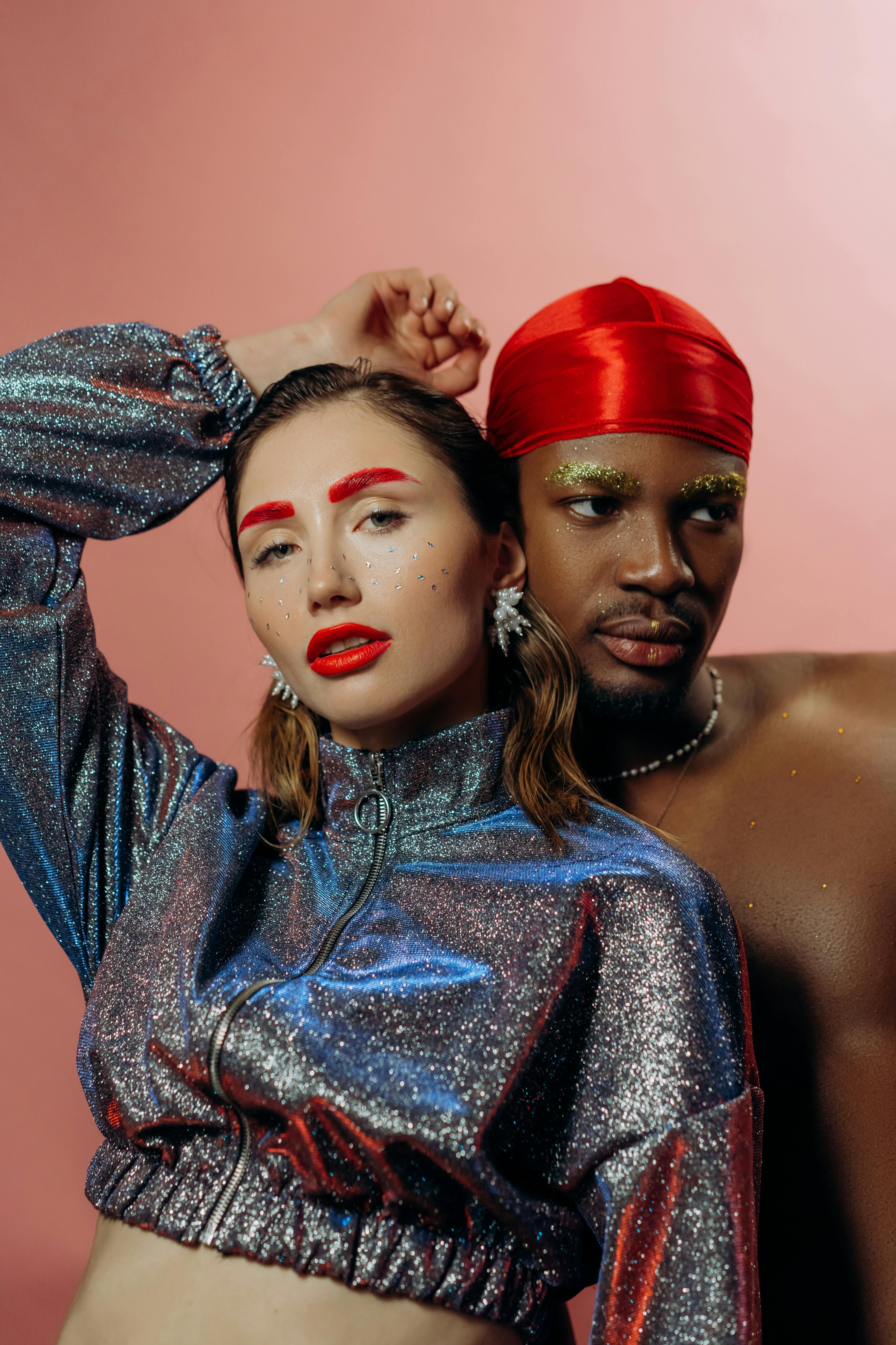 Glamorous party atmosphere